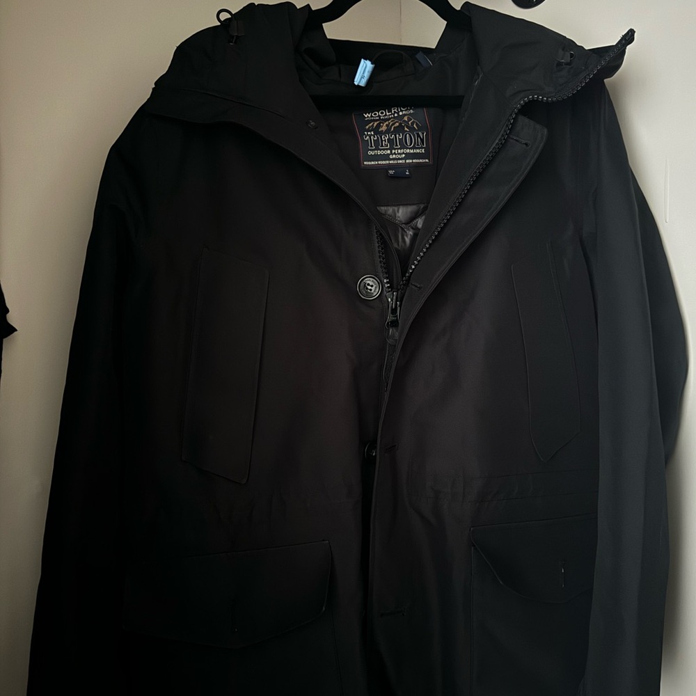 Men’s Woolrich Teton Mountain Parka - Black